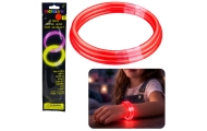Potrójna Bransoletka Fluorescencyjna Świecąca W Ciemności Neon Stick