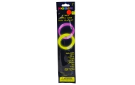 Potrójna Bransoletka Fluorescencyjna Świecąca W Ciemności Neon Stick