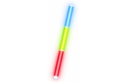Pałka Trzykolorowa Fluorescencyjna Świeciąca W Ciemności Neon Stick 31,5 cm