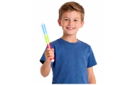 Pałka Trzykolorowa Fluorescencyjna Świeciąca W Ciemności Neon Stick 31,5 cm