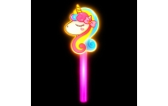 Różdżka Z Jednorożcem Fluorescencyjna Świecąca W Ciemnośći Neon Stick 25cm