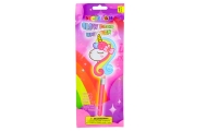 Różdżka Z Jednorożcem Fluorescencyjna Świecąca W Ciemnośći Neon Stick 25cm