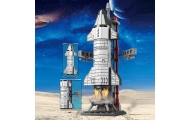 Konstruktorius Kosminės raketos paleidimo bokštas 107 el.-Žaislai, Konstruktoriai, Lego, statybiniai blokai-e-vaikas