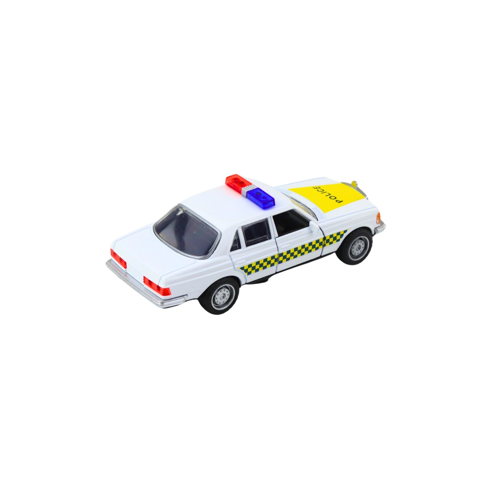 Metalinis Klasikinis policijos automobilis Baltas 1:32-Žaislai, Auto ir transporto žaislai, Mašinos-e-vaikas