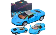 Metalinis sportinis automobilis žibintai garsai Mėlynas 1:32-Žaislai, Auto ir transporto žaislai, Mašinos-e-vaikas