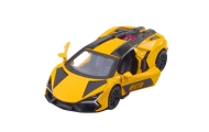 Metalinis Sportinis lenktyninis automobilis Geltonas 1:32-Žaislai, Auto ir transporto žaislai, Mašinos-e-vaikas