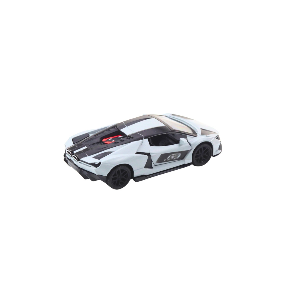 Metalinis Sportinis lenktyninis automobilis Pilkas 1:32-Žaislai, Auto ir transporto žaislai, Mašinos-e-vaikas