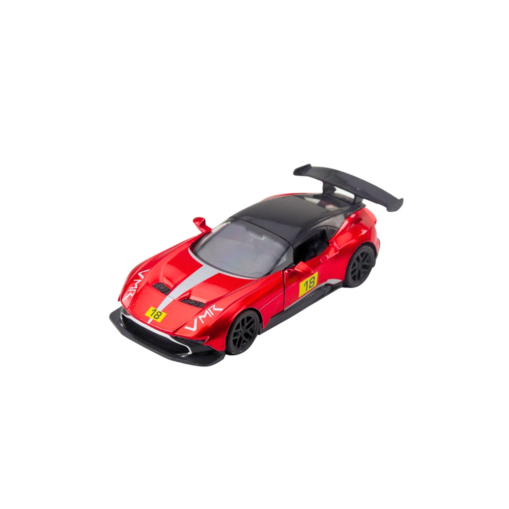 Metalinis Sportinis lenktyninis automobilis Raudonas 1:32-Žaislai, Auto ir transporto žaislai, Mašinos-e-vaikas