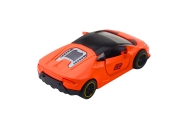 Samochód Sportowy Napęd Pull Back Metalowy Pomarańczowy 1:43