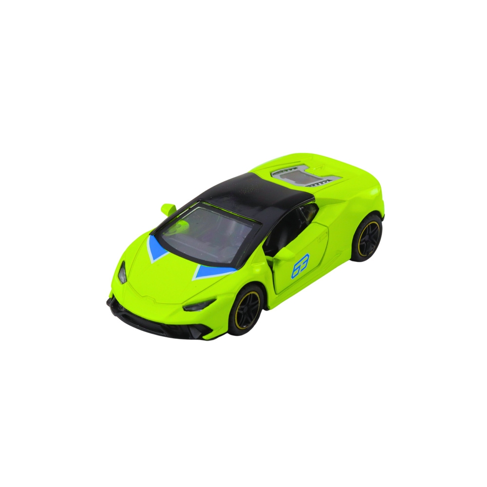 Metalinis Sportinis automobilis Drive Pull Back Metal Neon Green 1:43-Žaislai, Auto ir transporto žaislai, Mašinos-e-vaikas