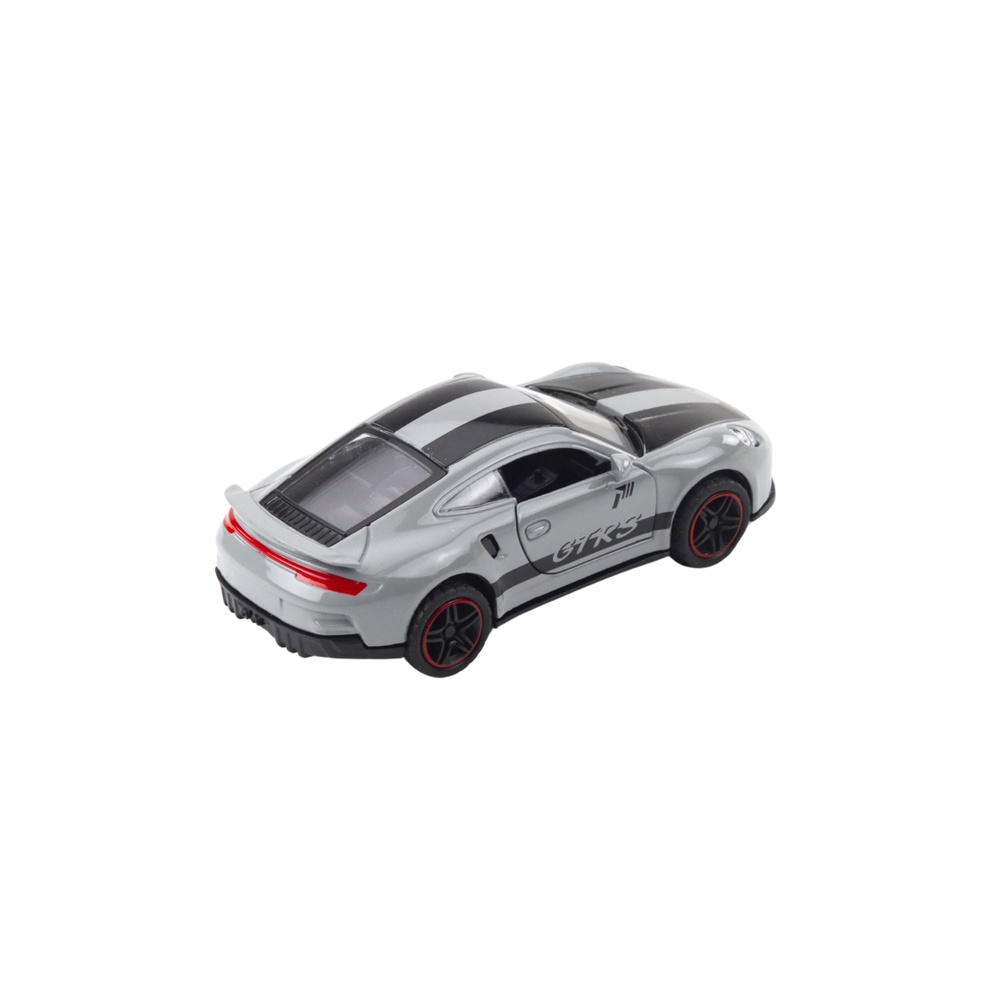Metalinis lenktyninis automobilis Pilkas GTRS 1:43-Žaislai, Auto ir transporto žaislai, Mašinos-e-vaikas