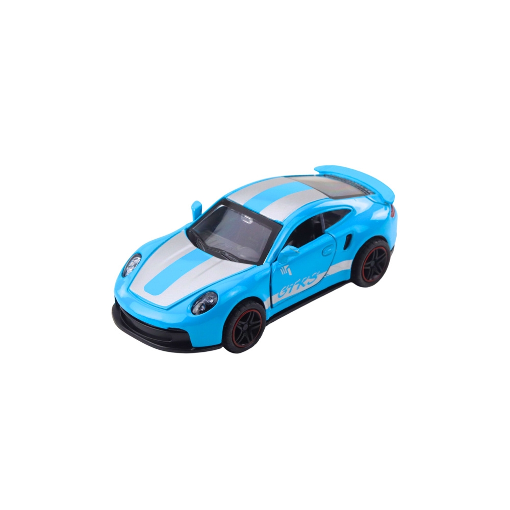 Metalinis lenktyninis automobilis Mėlynas GTRS 1:43-Žaislai, Auto ir transporto žaislai, Mašinos-e-vaikas