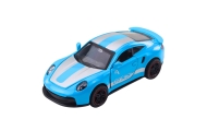 Samochód Wyścigowy Metalowy Napęd Otwierane Drzwi Niebieski GTRS 1:43