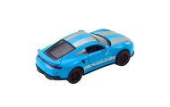 Samochód Wyścigowy Metalowy Napęd Otwierane Drzwi Niebieski GTRS 1:43