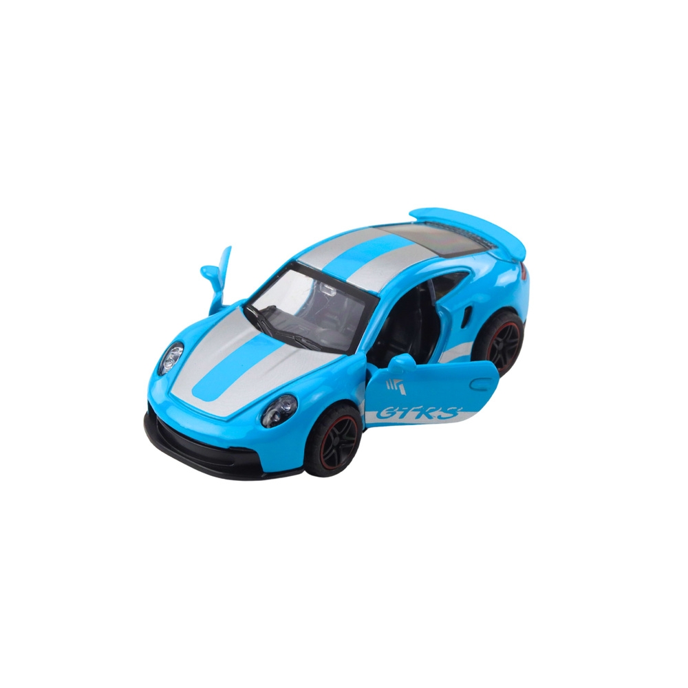 Metalinis lenktyninis automobilis Mėlynas GTRS 1:43-Žaislai, Auto ir transporto žaislai, Mašinos-e-vaikas