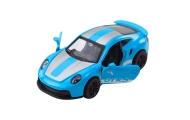 Samochód Wyścigowy Metalowy Napęd Otwierane Drzwi Niebieski GTRS 1:43
