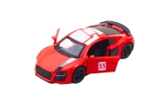 Metalinis Sportinis automobilis Žibintai garsai raudonas 1:43-Žaislai, Auto ir transporto žaislai, Mašinos-e-vaikas