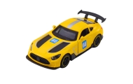 Metalinis Lenktyninis automobilis Geltonas 1:43-Žaislai, Auto ir transporto žaislai, Mašinos-e-vaikas