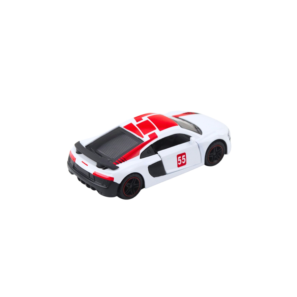 Metalinis Sportinis automobilis žibintai garsai baltas 1:43-Žaislai, Auto ir transporto žaislai, Mašinos-e-vaikas
