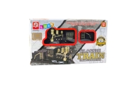 Klasyczny Pociąg Lokomotywa Wagon Towarowy Tory 53 x 48,5 cm
