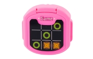 Elektroninis žaidimas Tic Tac Toe 9 režimai, rožinis