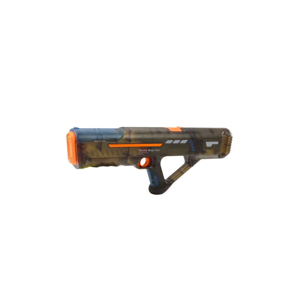 Elektryczny Pistolet Karabin Na Wodę Akumulator Przeźroczysty Czarny 55 cm
