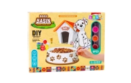 Zestaw Kreatywny Miska Dla Psa Do Malowania Farbki Pędzelki DIY 6 el.