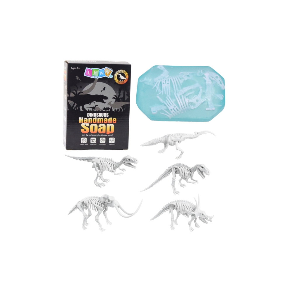 Kūrybinis muilo gaminimo ir dinozaurų kasinėjimo rinkinys Creative 2-in-1 Excavation Dinosaurs-Žaislai, Profesijos, buities žais
