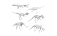 Kūrybinis muilo gaminimo ir dinozaurų kasinėjimo rinkinys Creative 2-in-1 Excavation Dinosaurs-Žaislai, Profesijos, buities žais