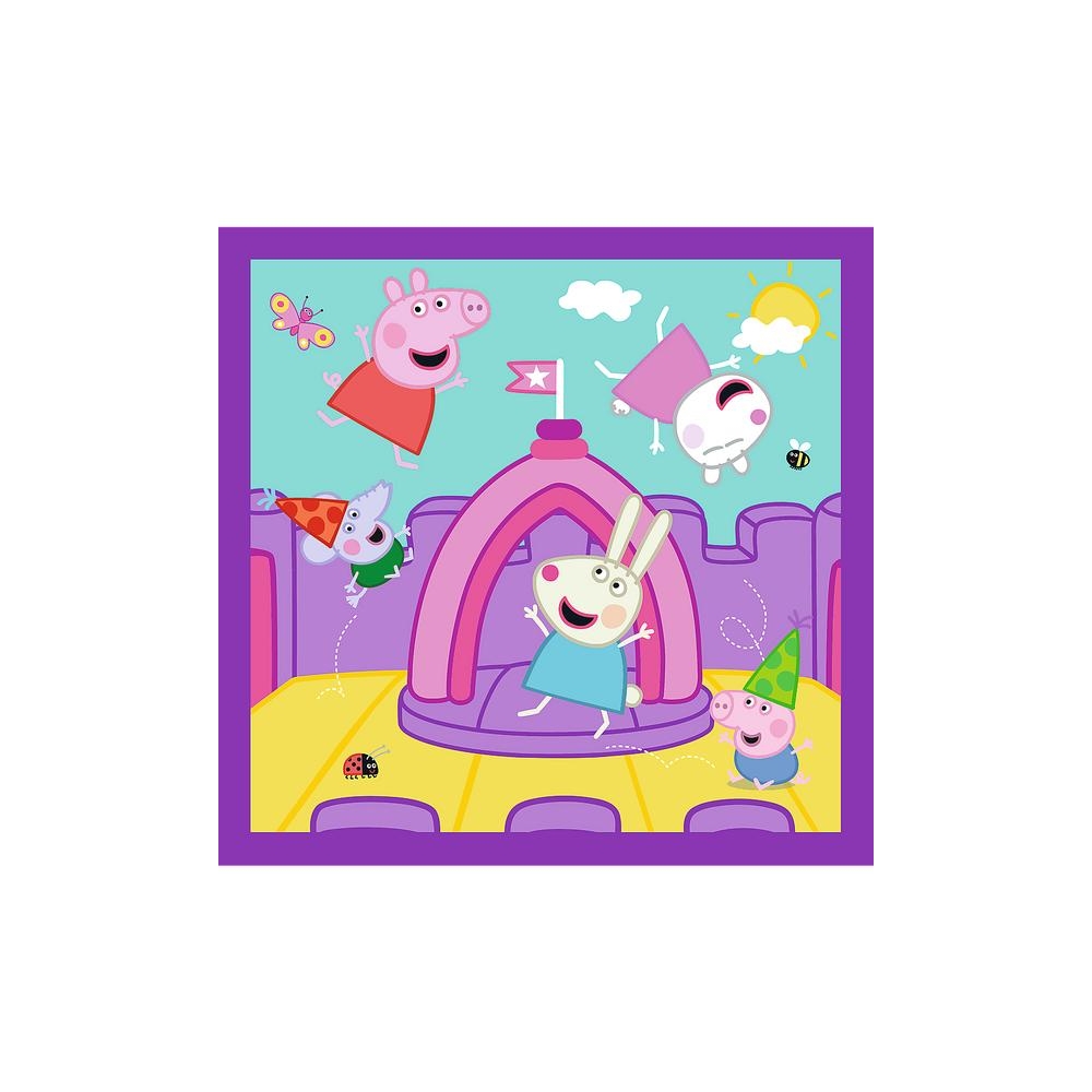Dėlionė - 3in1 (20, 36, 50) - Peppa Pig įpročiai - Peppa Pig - Trefl 34893-Žaislai, Dėlionės, Dėlionės iki 500 detalių-e-vaikas