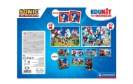 Zestaw Edukacyjny Puzzle Memo Klocki SONIC Clementoni 18318