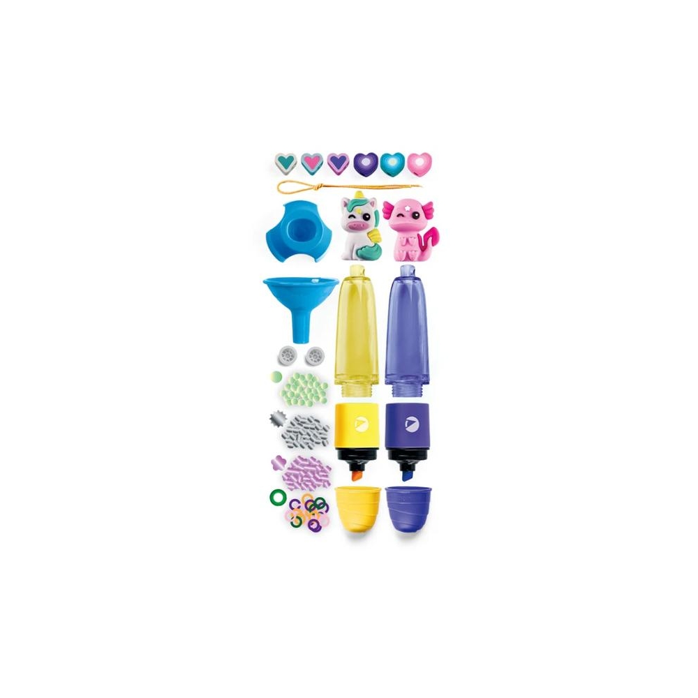 Kūrybinis rinkinys Idea Art mini žymekliai Magic Animals Marker Factory Set Clementoni 18167-Žaislai, Kūrybiniai žaislai, Kūrybi