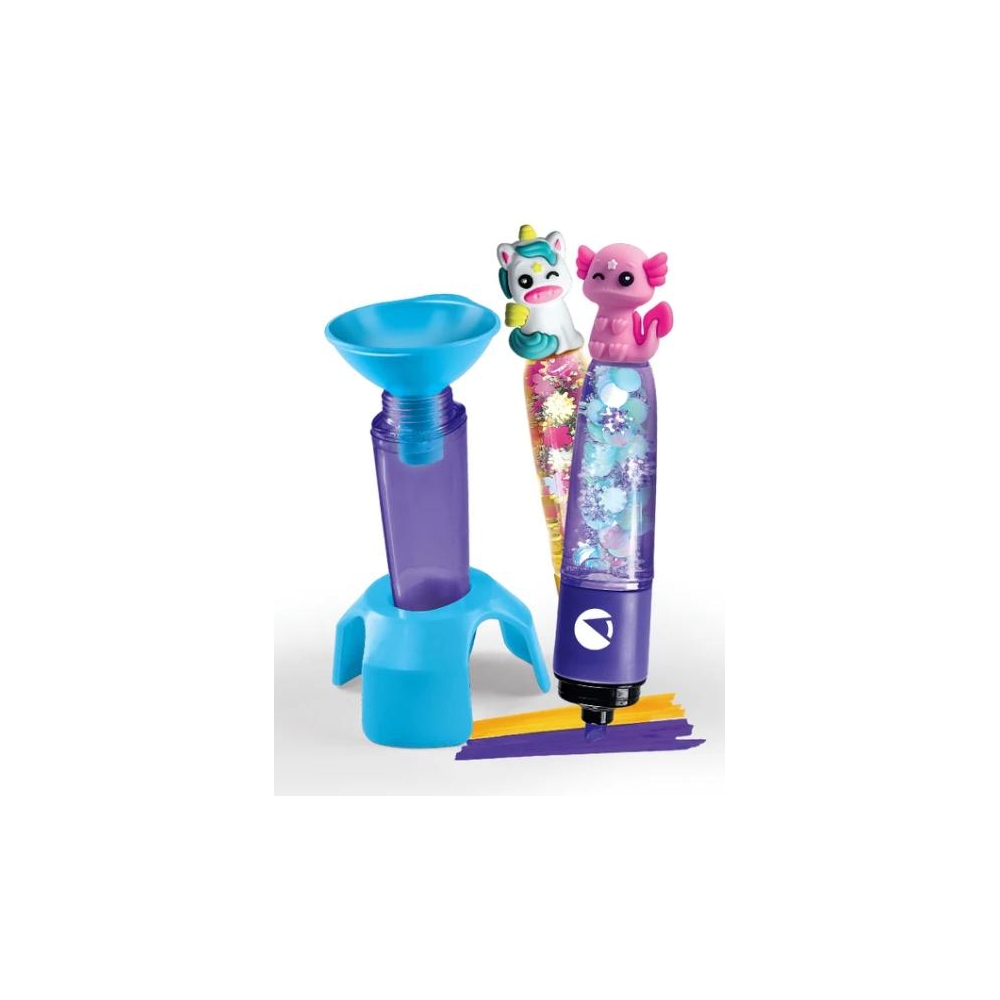 Kūrybinis rinkinys Idea Art mini žymekliai Magic Animals Marker Factory Set Clementoni 18167-Žaislai, Kūrybiniai žaislai, Kūrybi