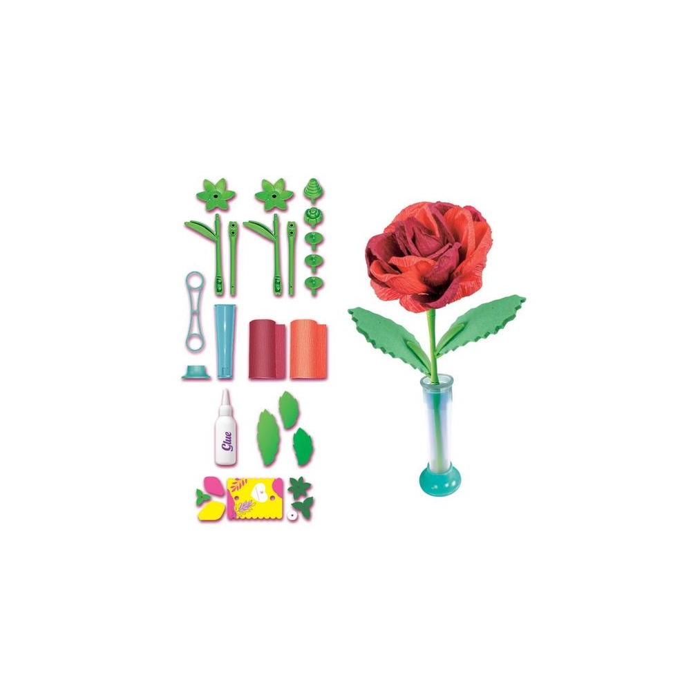 Kūrybinis rinkinys Mini gėlių fabrikas Rose Clementoni 18168-Žaislai, Kūrybiniai žaislai, Kūrybiniai rinkiniai-e-vaikas