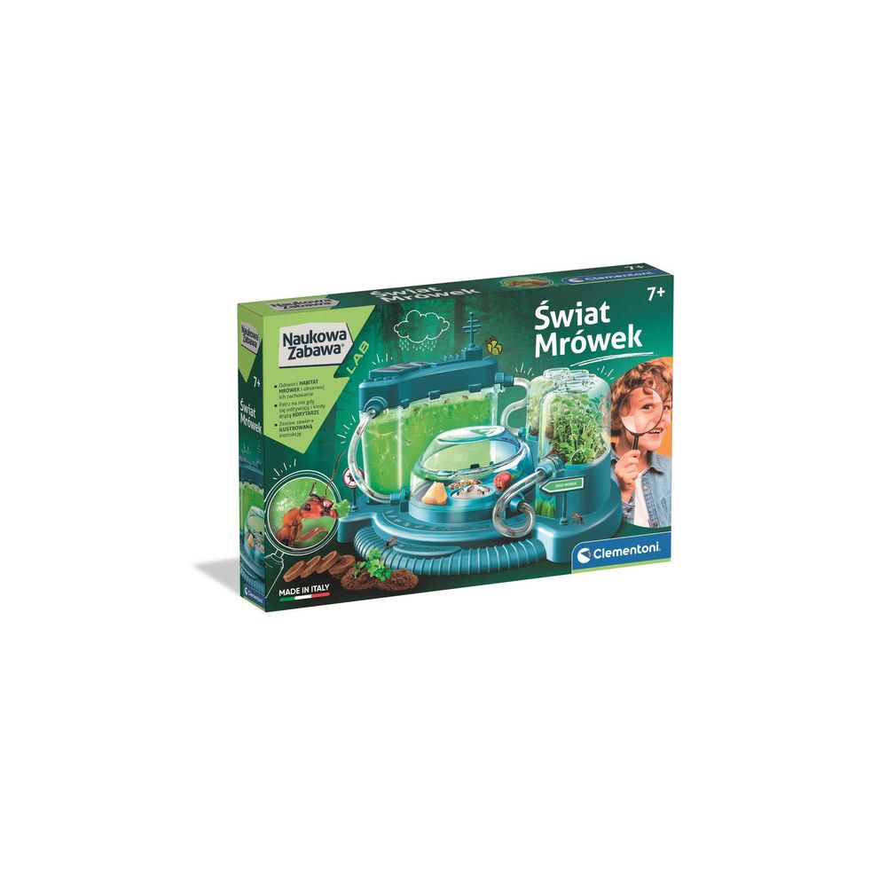Skruzdėlių pasaulis Scientific Fun laboratorija Lenkų kalba Clementoni 50394