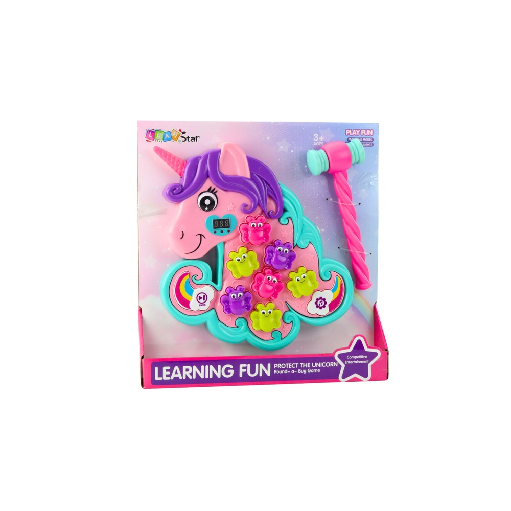 Interaktyvus vienaragio plaktuko žaidimas whac a bug learning fun-Žaislai, Kūdikiams, Žaislai mažyliams (iki 4 m.
