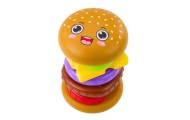 Vaikiška Hamburgerio piramidės dėlionė Spalvinga 7 el.-Žaislai, Kūdikiams, Žaislai mažyliams (iki 4 m.