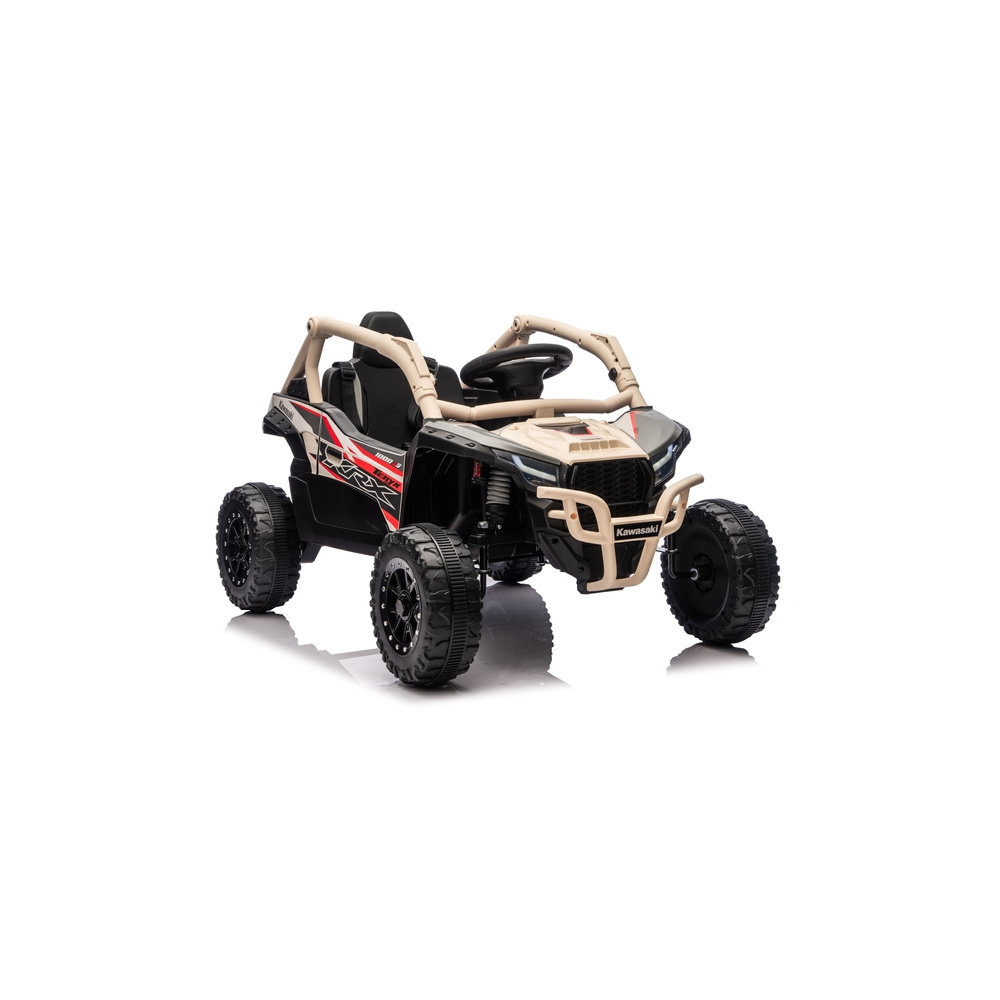 Elektromobilis Kawasaki JS330 24V5Ah, Black/Beige-Elektromobiliai vaikams, Keturračiai ir bagiai-e-vaikas