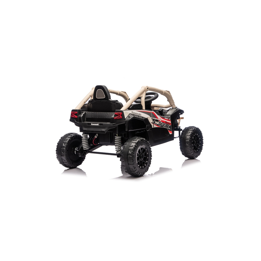 Elektromobilis Kawasaki JS330 24V5Ah, Black/Beige-Elektromobiliai vaikams, Keturračiai ir bagiai-e-vaikas