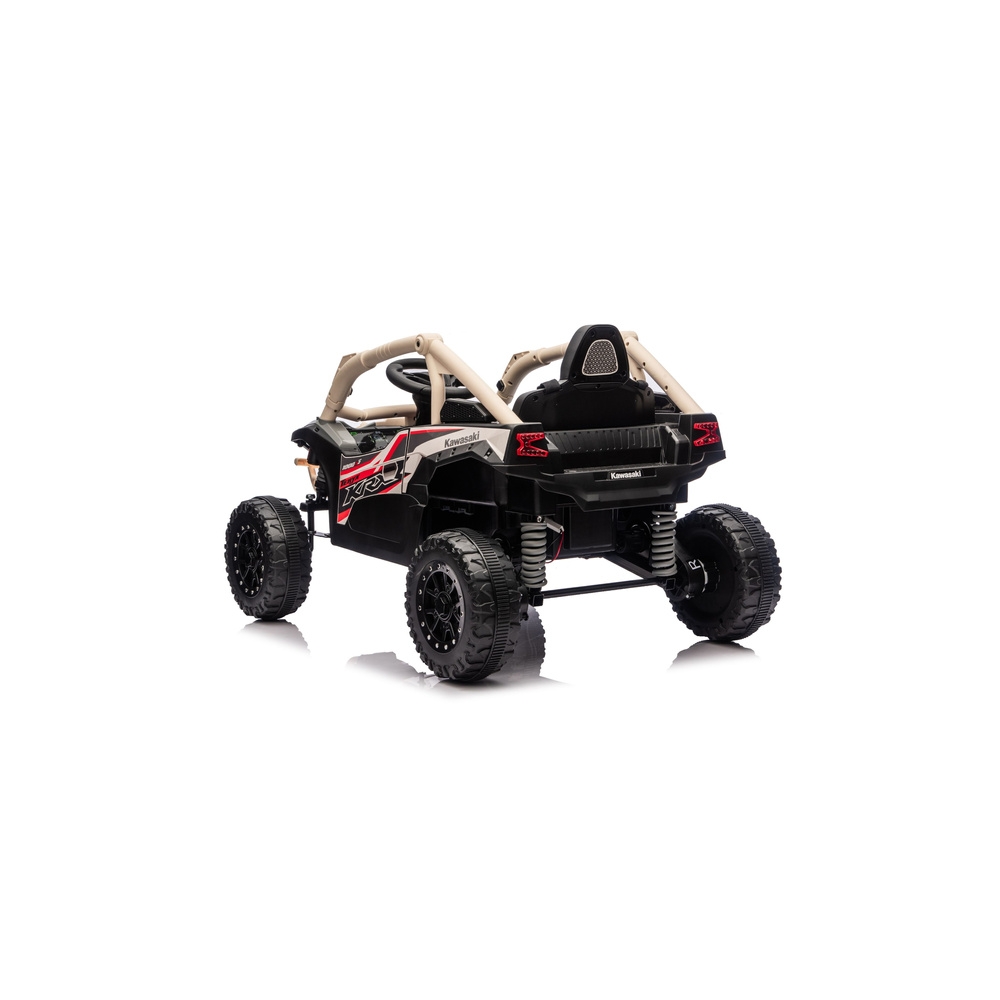 Elektromobilis Kawasaki JS330 24V5Ah, Black/Beige-Elektromobiliai vaikams, Keturračiai ir bagiai-e-vaikas