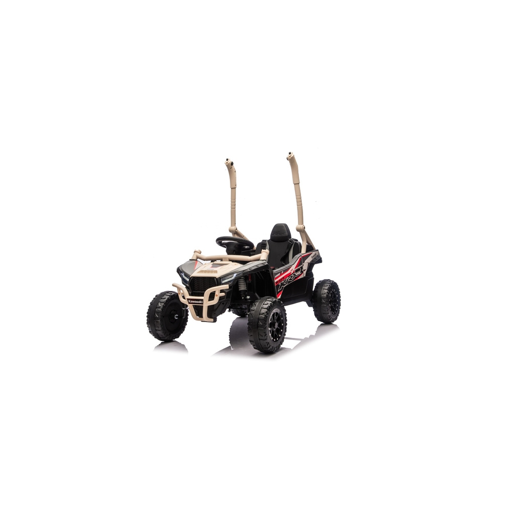 Elektromobilis Kawasaki JS330 24V5Ah, Black/Beige-Elektromobiliai vaikams, Keturračiai ir bagiai-e-vaikas
