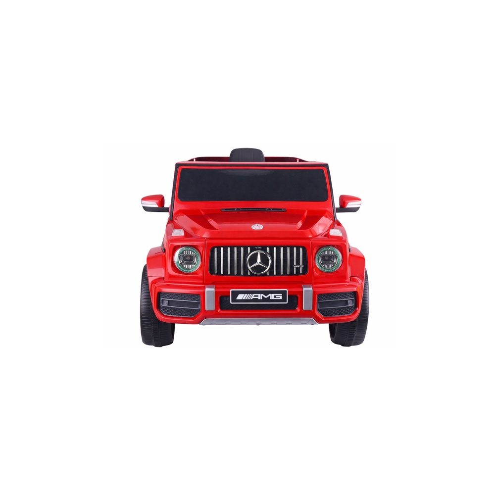 Elektromobilis Mercedes G63 S306-1, Red-Elektromobiliai vaikams, Visureigiai-e-vaikas