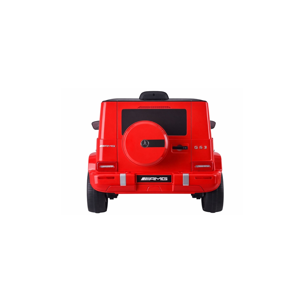 Elektromobilis Mercedes G63 S306-1, Red-Elektromobiliai vaikams, Visureigiai-e-vaikas