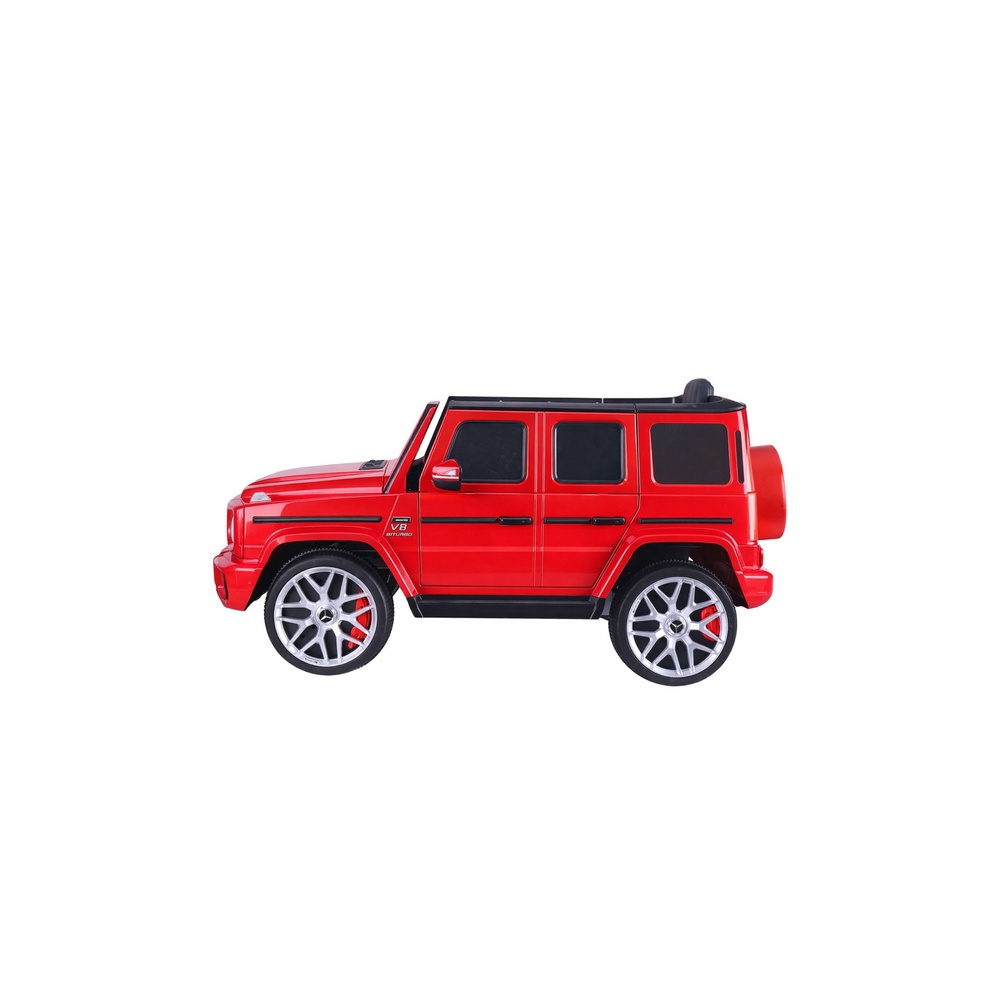 Elektromobilis Mercedes G63 S306-1, Red-Elektromobiliai vaikams, Visureigiai-e-vaikas