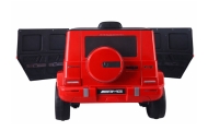 Elektromobilis Mercedes G63 S306-1, Red-Elektromobiliai vaikams, Visureigiai-e-vaikas