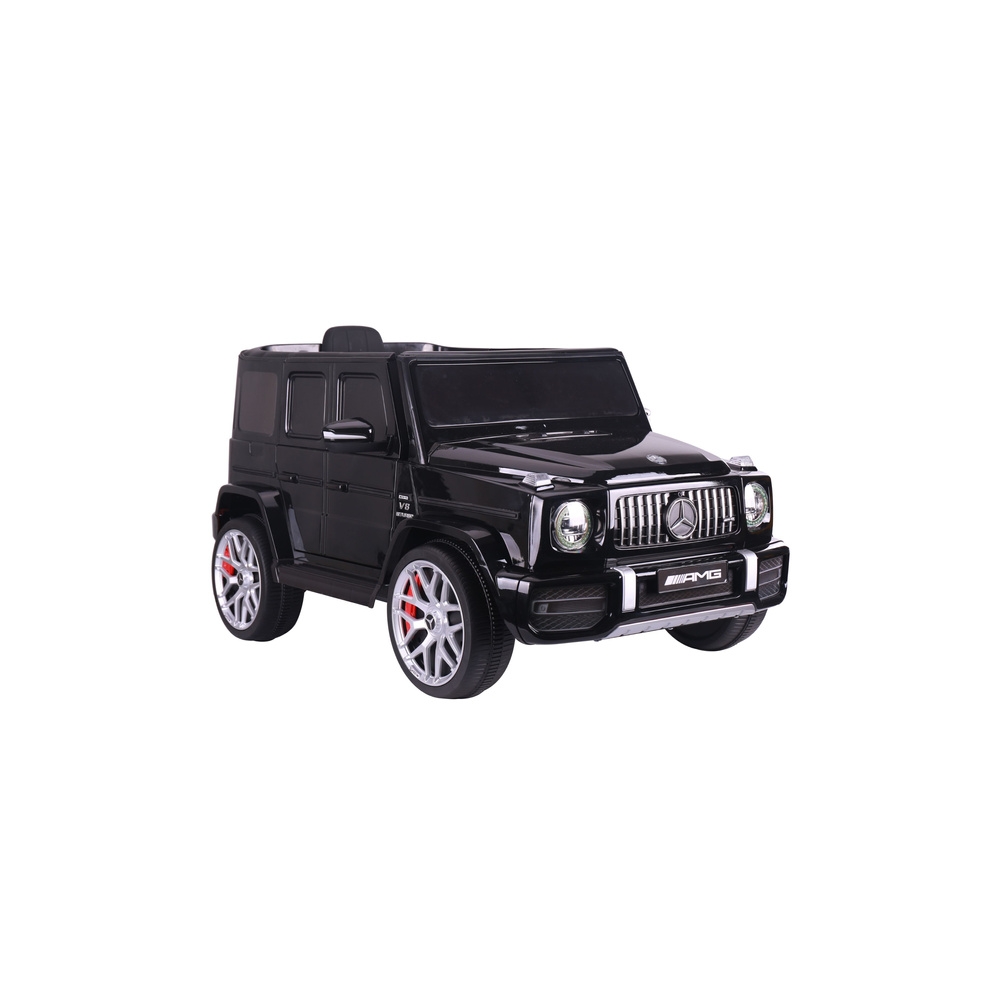 Elektromobilis Mercedes G63 S306-1, Black-Elektromobiliai vaikams, Visureigiai-e-vaikas