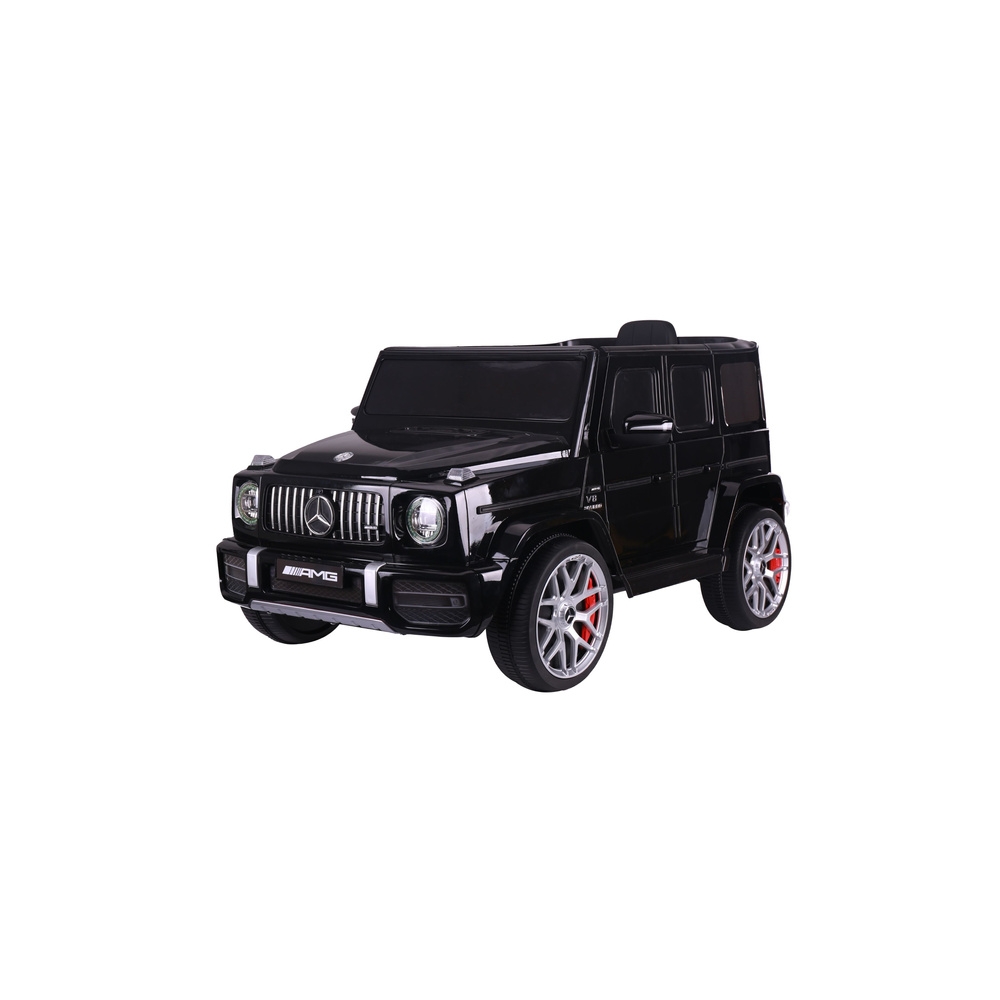 Elektromobilis Mercedes G63 S306-1, Black-Elektromobiliai vaikams, Visureigiai-e-vaikas