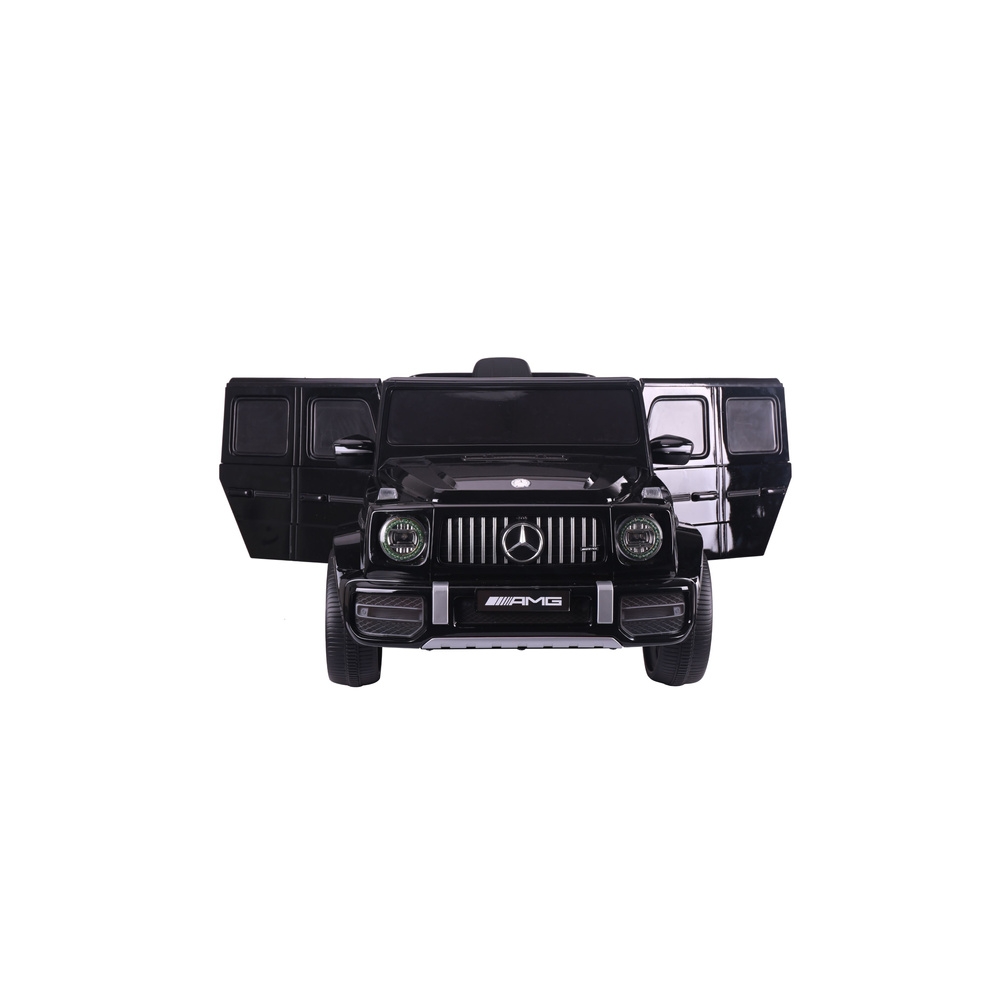 Elektromobilis Mercedes G63 S306-1, Black-Elektromobiliai vaikams, Visureigiai-e-vaikas