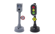 Statybinių automobilių rinkinys su kilimėliu Šviesos garsai-Žaislai, Kūdikiams, Žaislai mažyliams (iki 4 m.