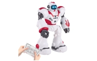 Interaktyvus nuotoliniu būdu valdomas robotas RC 16 funkcijų Šviesos garsai Rausva-Žaislai, Robotai-e-vaikas